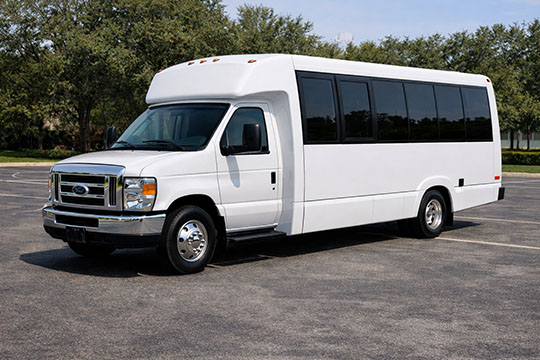 18-passenger minibus available for charter in Gettysburg, PA